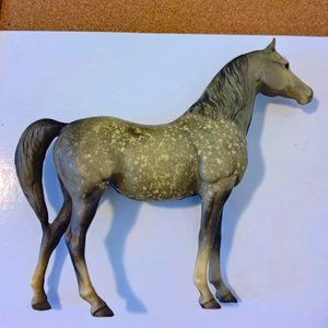 SIGNED 1972 to 1979 Breyer Proud Arabian Mare Dappled Grey Matte